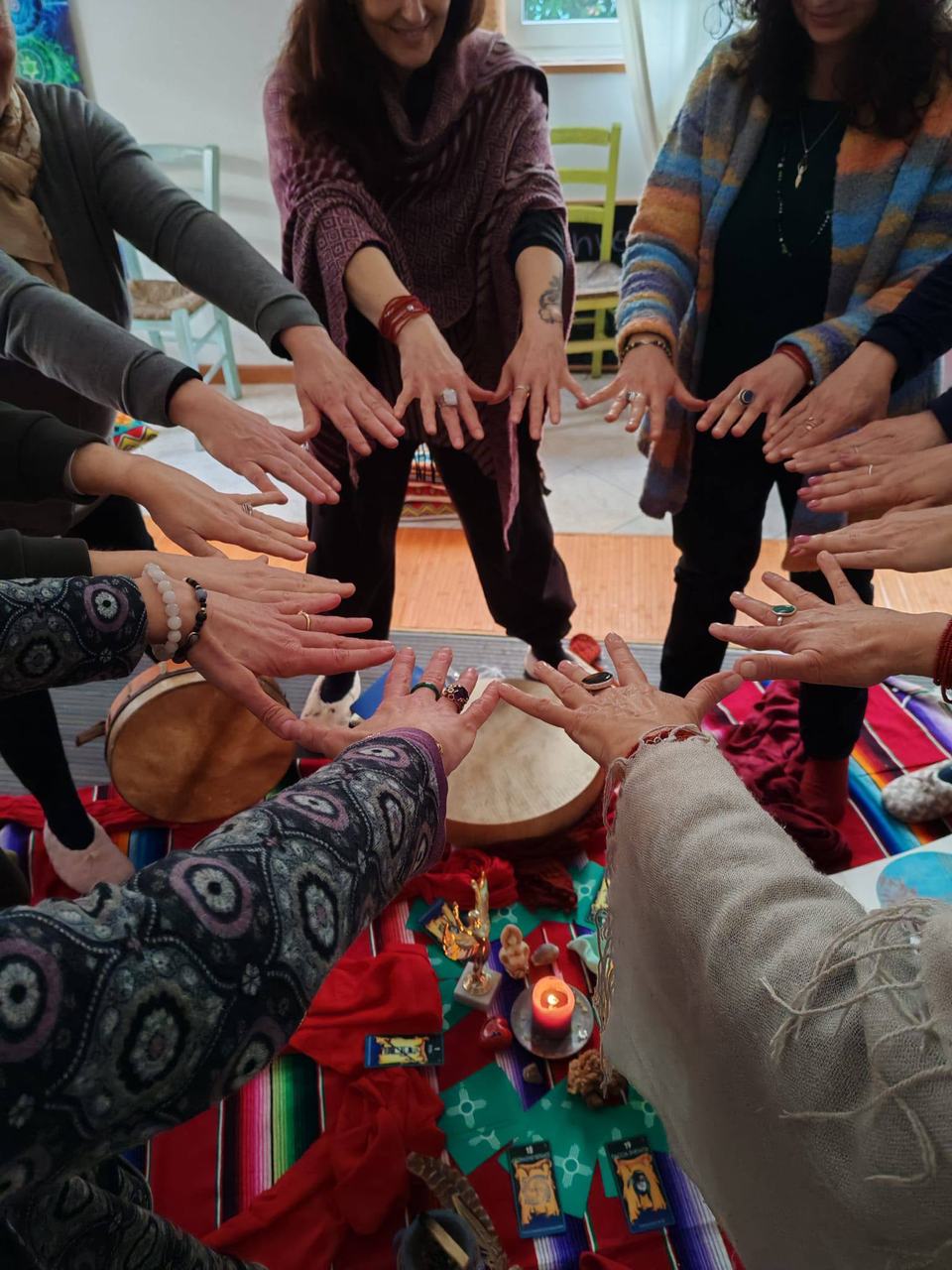 Drum circle al centro A.360°